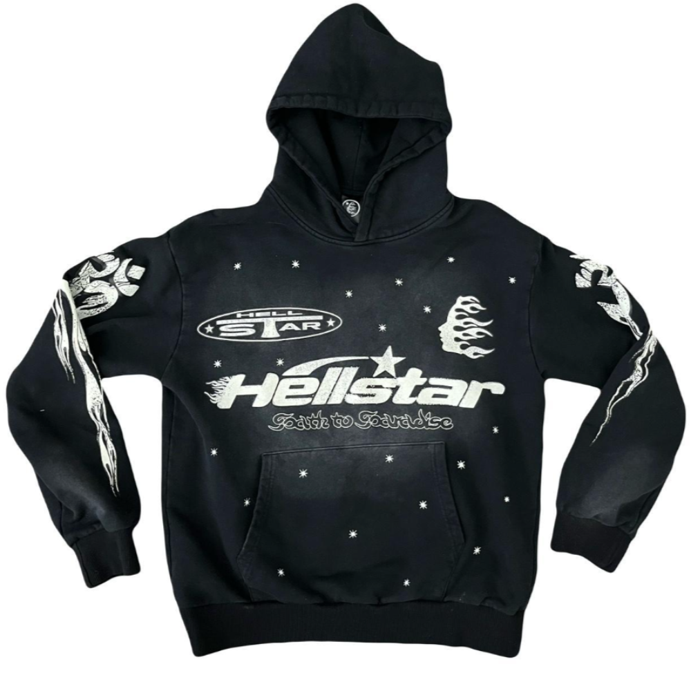 Racer Hoodie Black