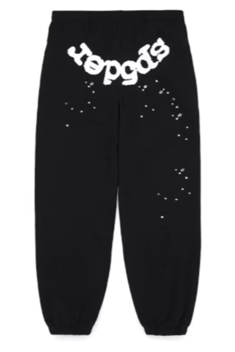 Black Web Sp5der Pants